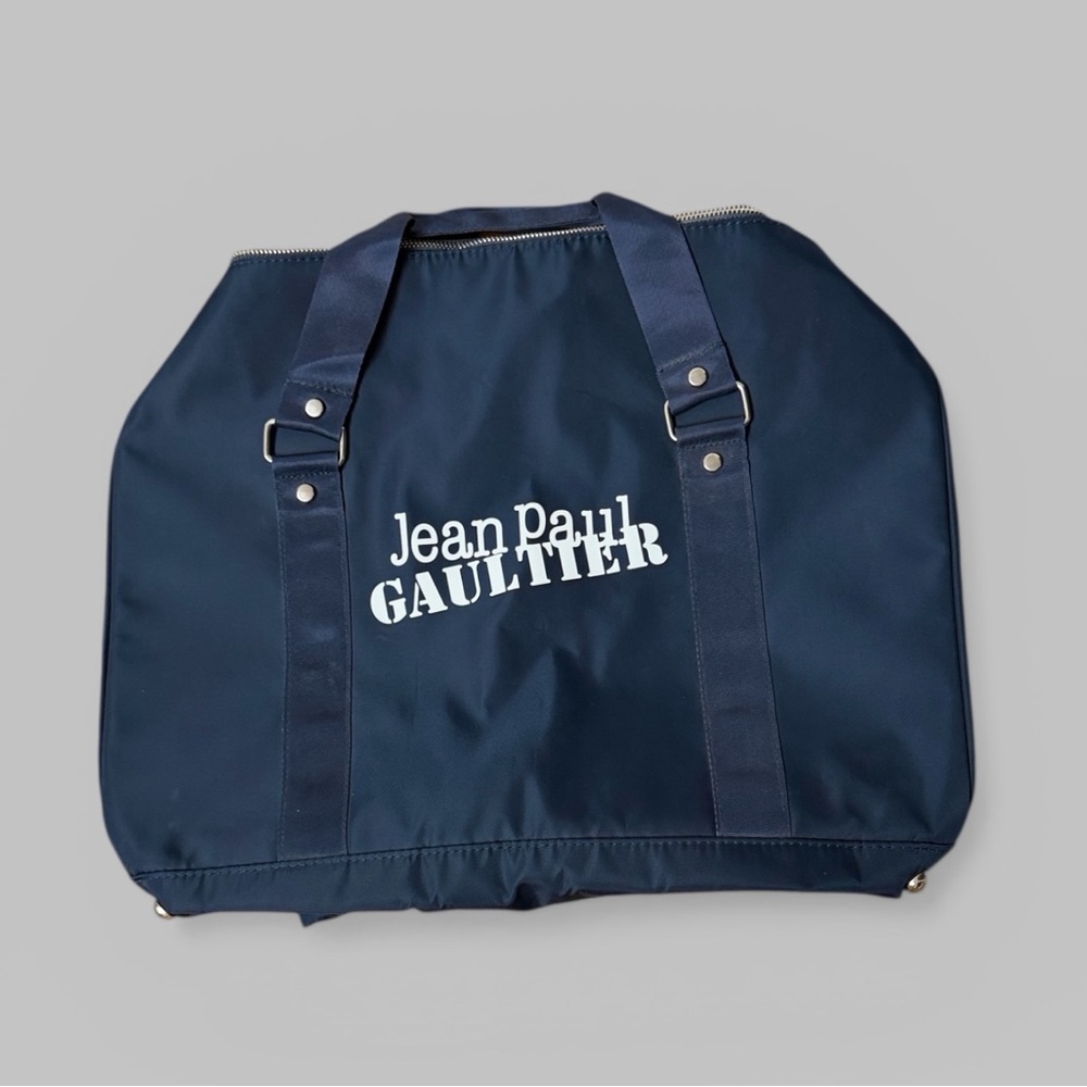 Jean Paul Gaultier Navy Blue Weekend Duffel Bag - Picture 2 of 9